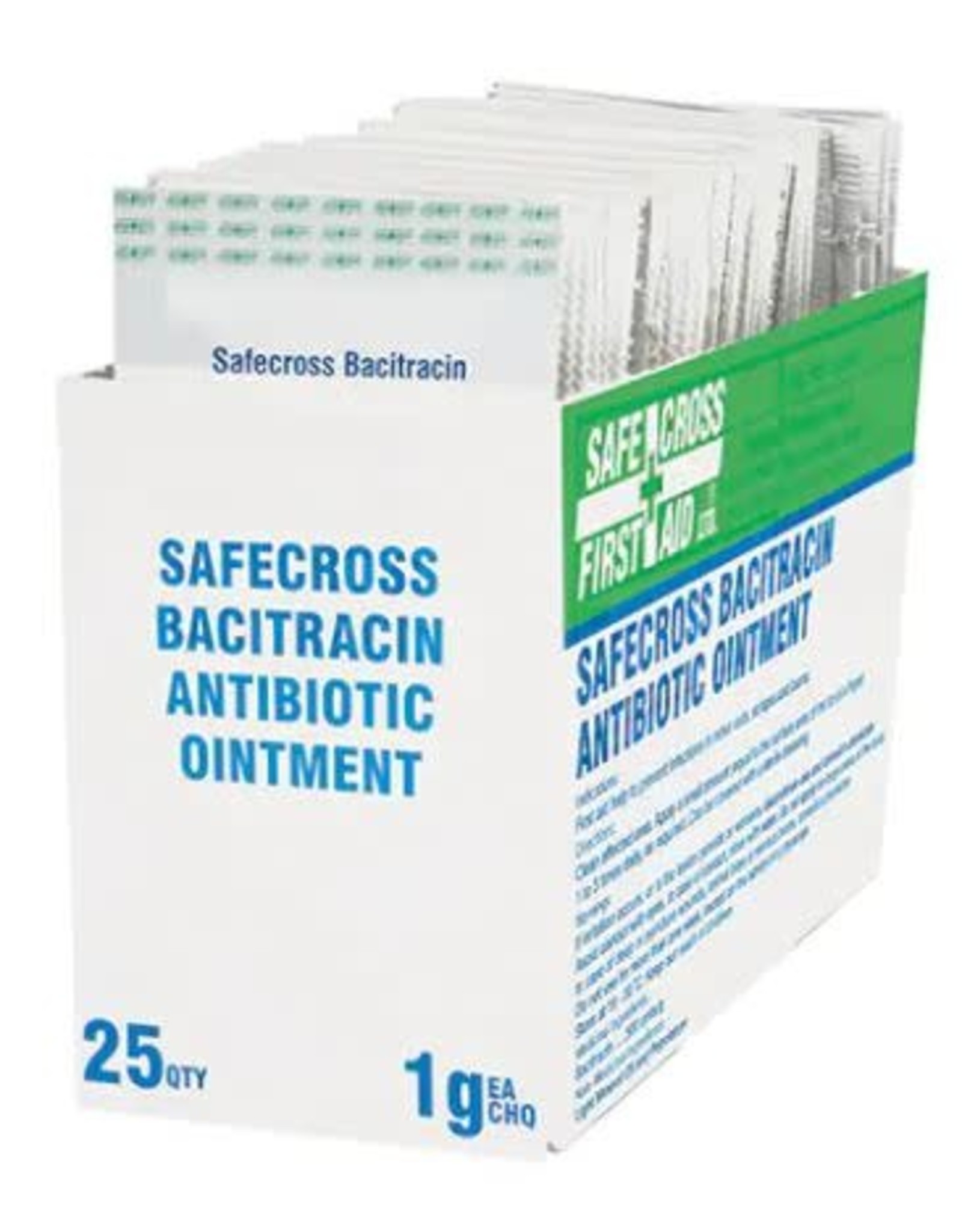 Safecross Antibacterial Ointment, 1 g x 25/Box