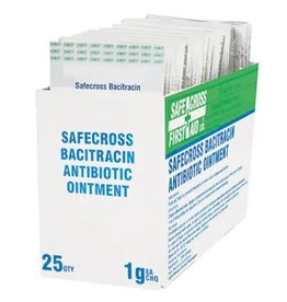 Safecross Antibacterial Ointment, 1 g x 25/Box