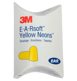 3m EAR Uncorded Earplugs, 33 NRR,  1 Pr. Pillow Pack