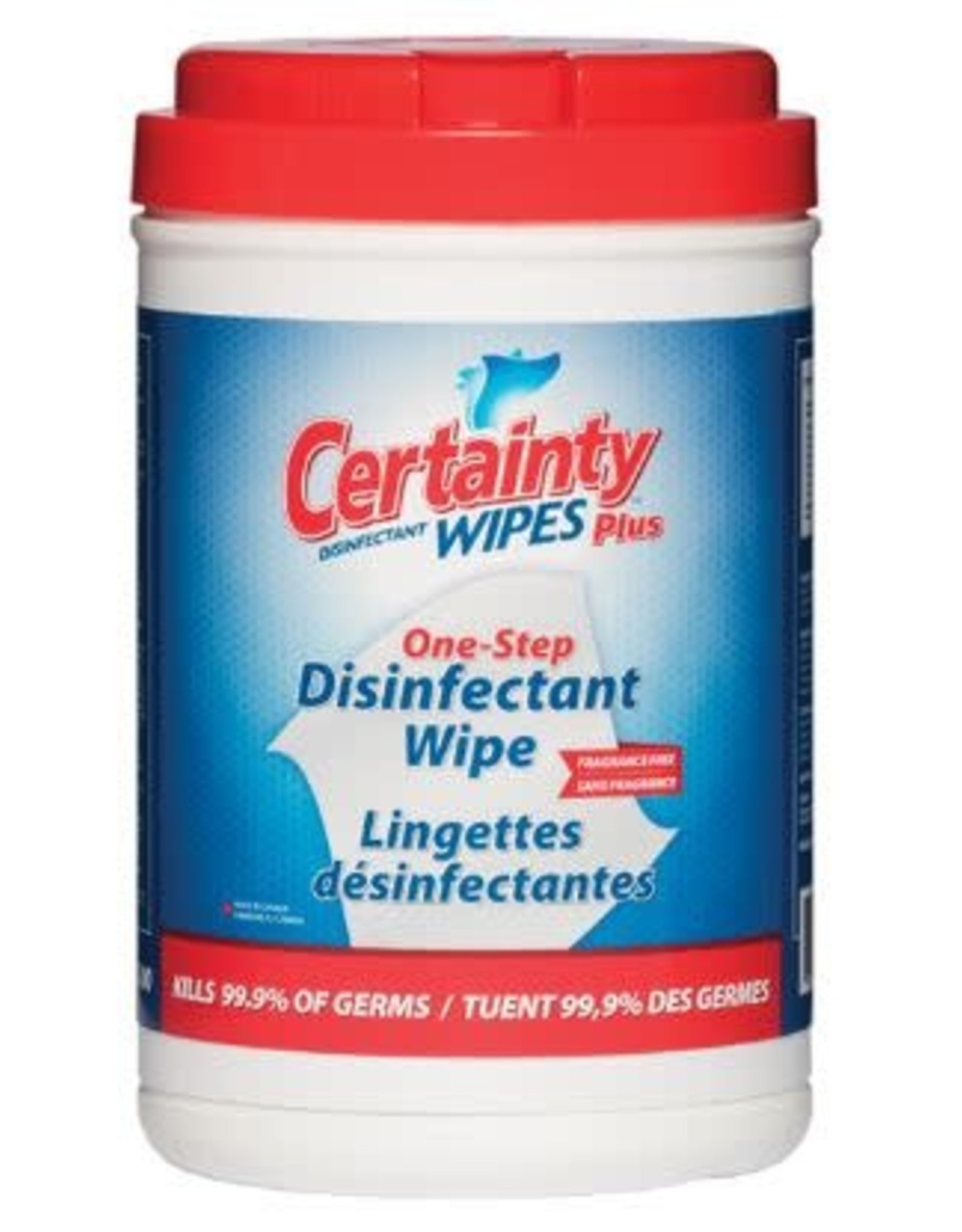 Certainty Plus Disinfectant Wipes, 200/Tub