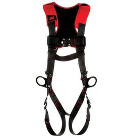 3M 3M Protecta Padded Vest Harness, Class AP, Med/Large, Cap: 140-280lbs