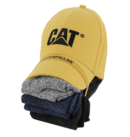 CAT Hat + Socks Bundle - Assorted Colours