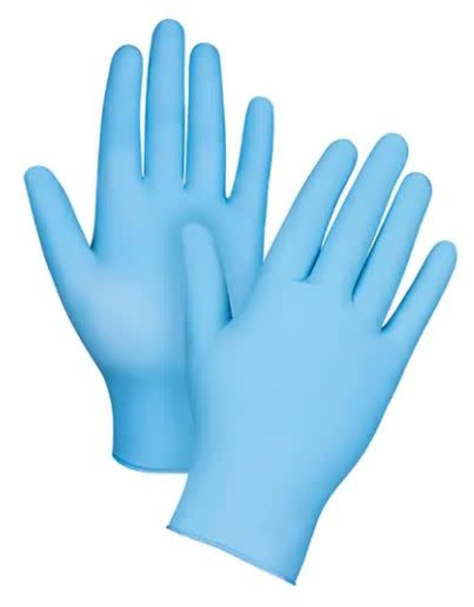 Medical Gr. Nitrile Gloves, 3.5mil, P/F