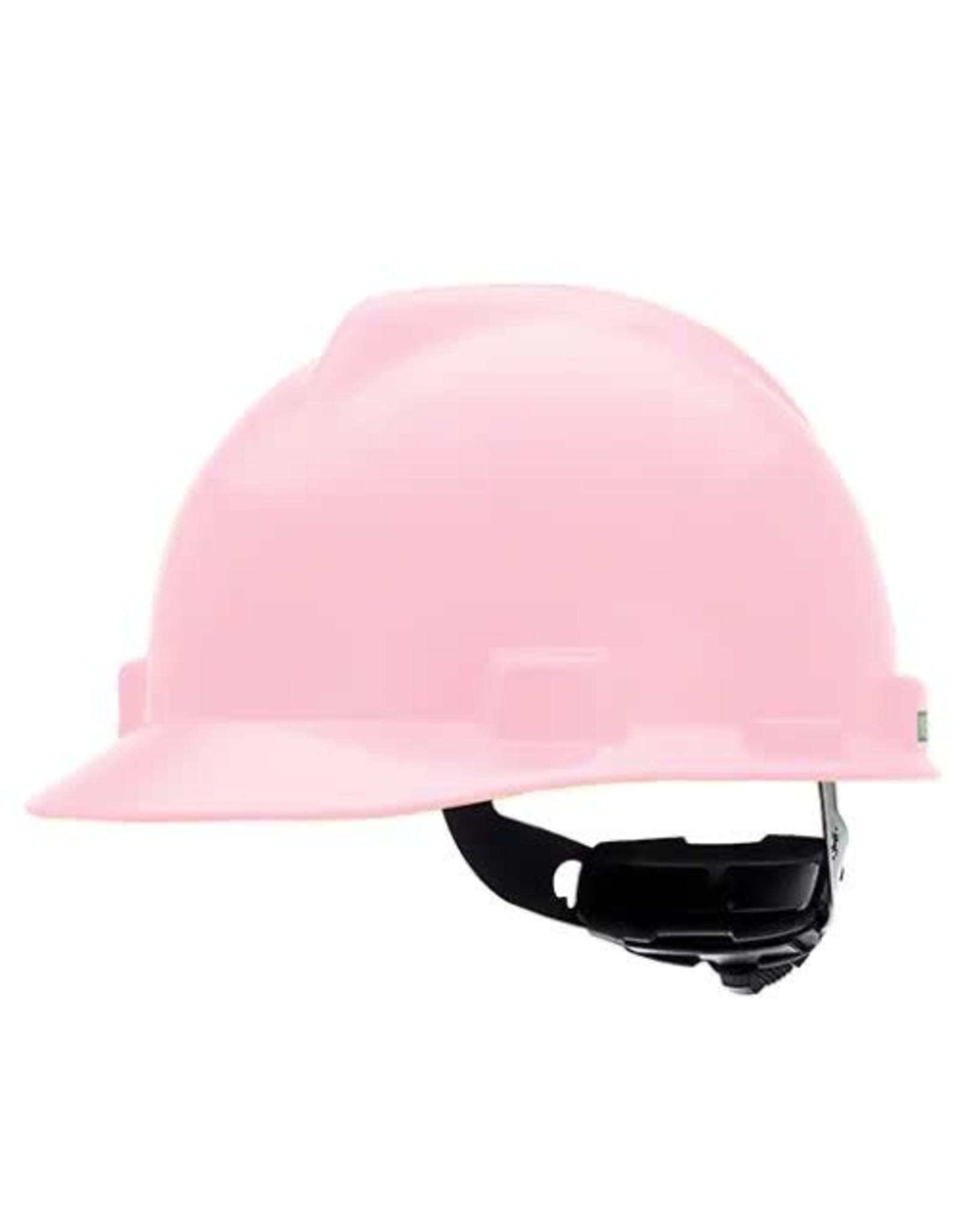 MSA MSA V-Gard Hard Hat, CSA Type I, Ratchet, Pink