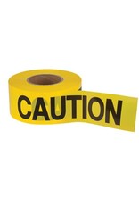 Barricade Tape , Standard 1.5mil 3" x 1000' CAUTION