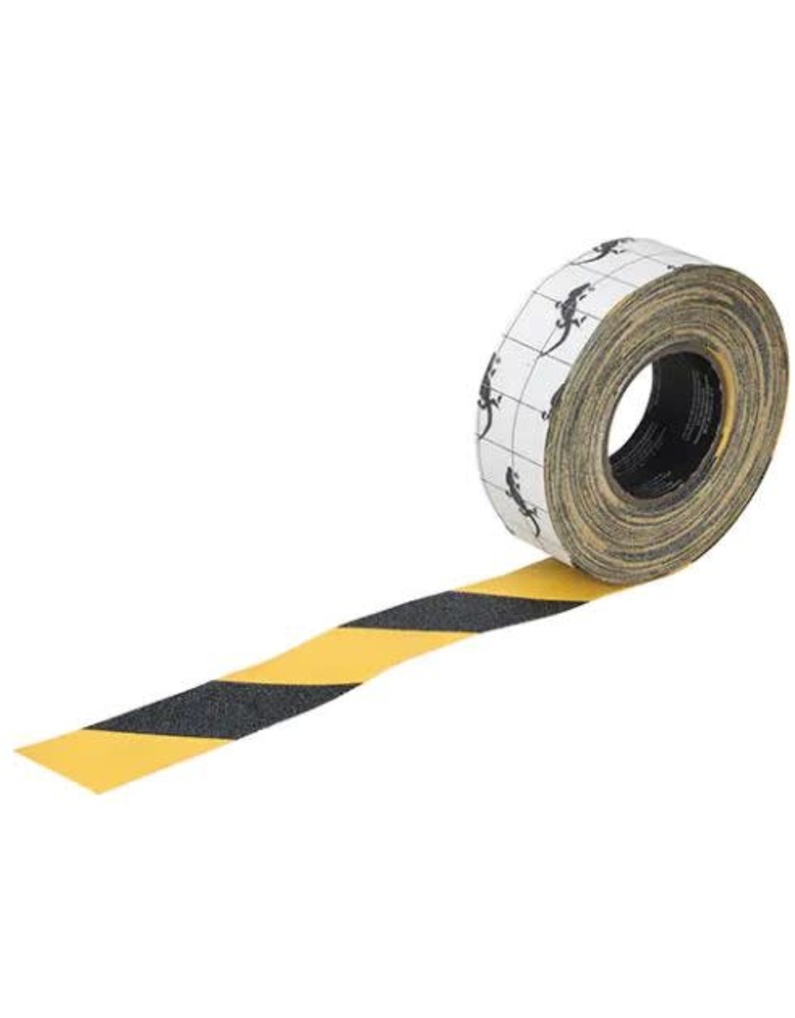 Premium Anti-Skid Tape, Blk/Yel Stripes, 2" x 60'