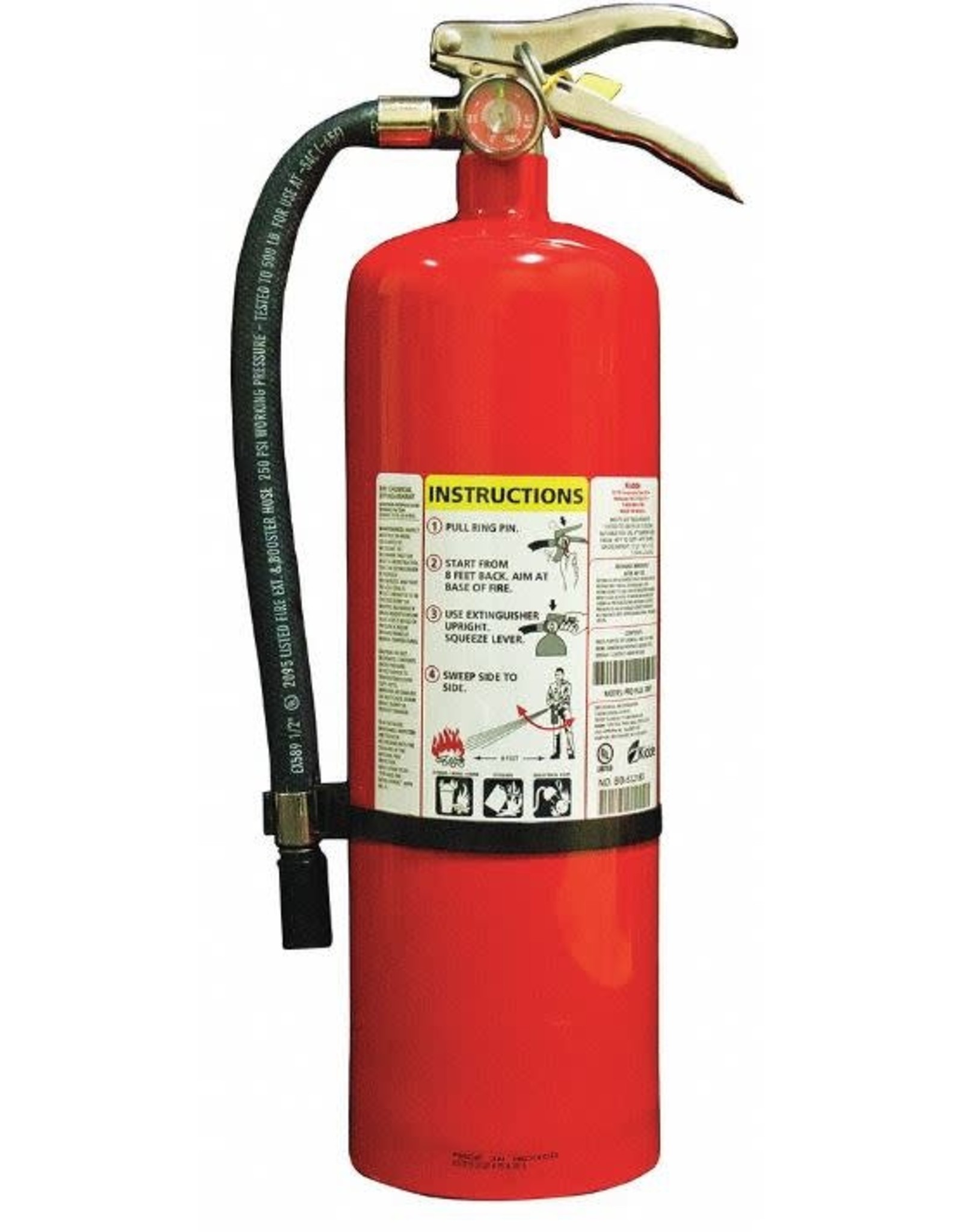 10 lb ABC Steel Fire Extinguisher