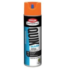 Industrial Quick-Mark W/B Inverted Marking Paint - Orange -  20 oz...