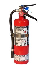 5 lb Steel Dry Chemical ABC Fire Extinguisher