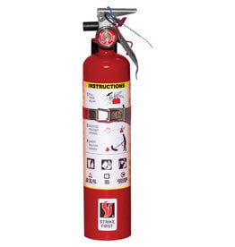 Strike First 2.5 lb Steel Dry Chemical ABC Fire Extinguisher