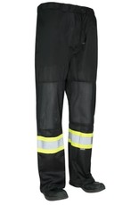 Forcefield Tricot Traffic Pants with Mesh Vent - Black