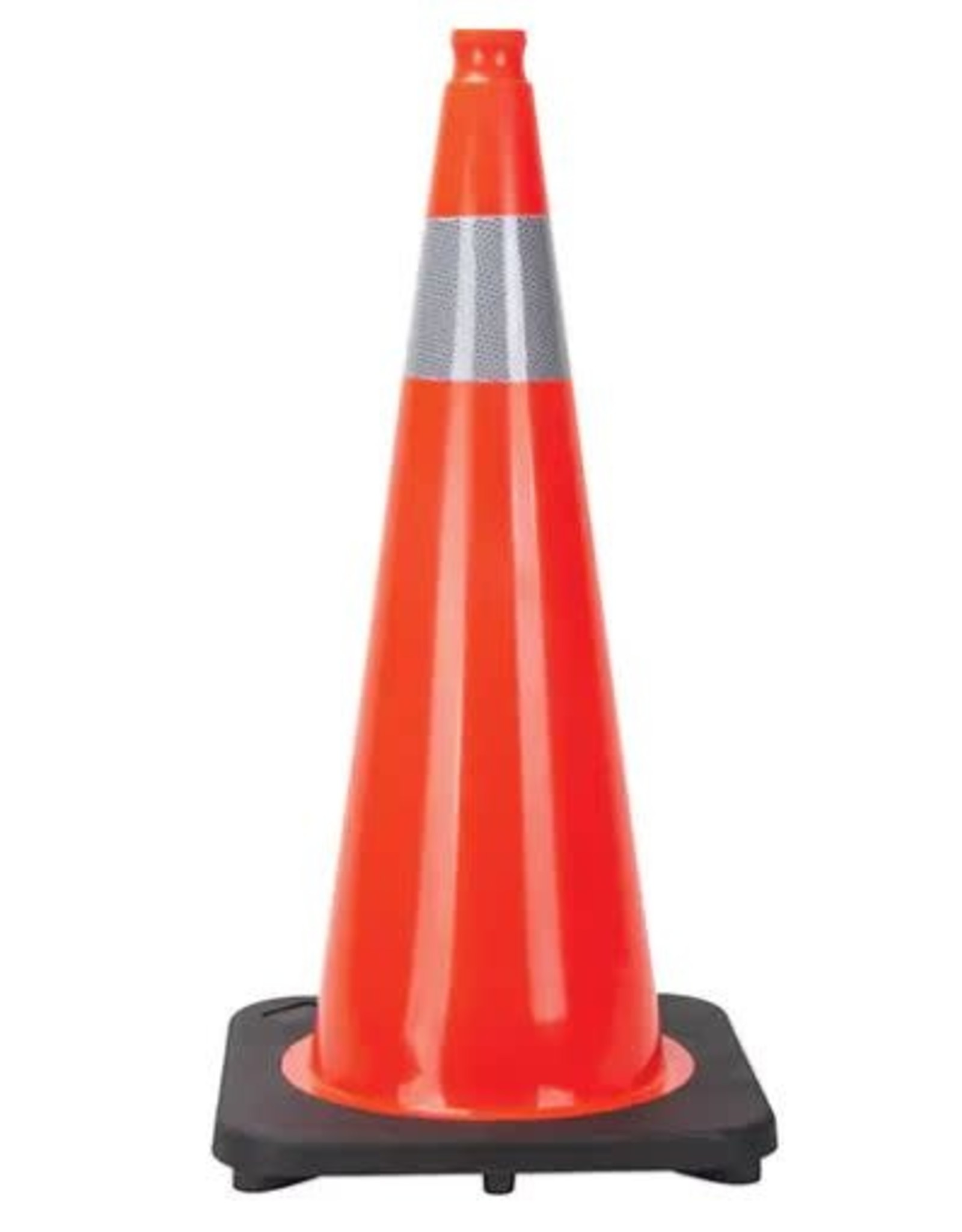 Traffic Cone - 28" Orange, 4" Collar