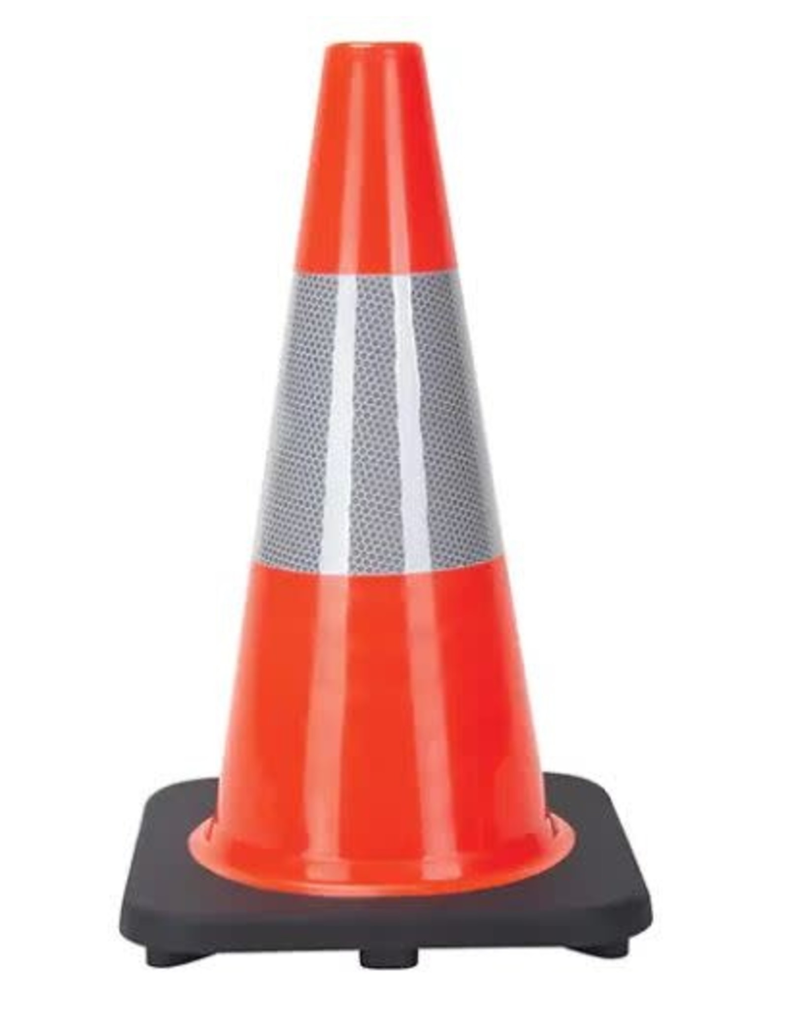 Traffic Cone - 18" w/6" Reflective Collar