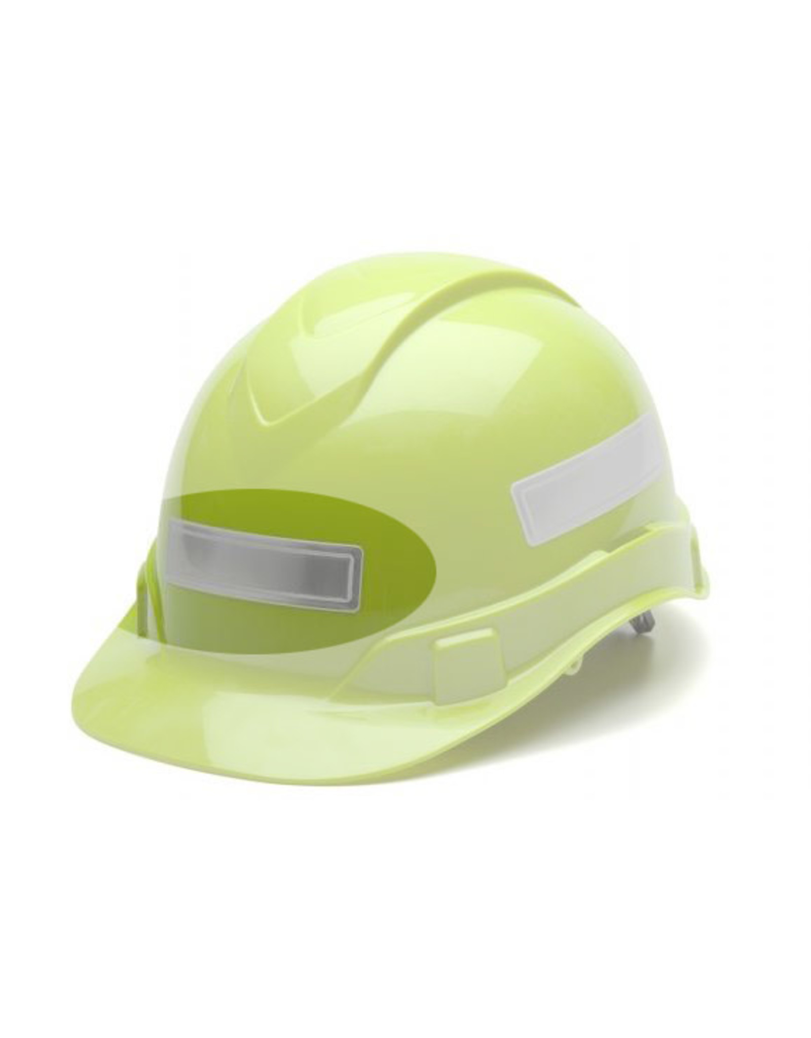 Pyramex Reflective White Hard Hat Stickers, 16/Sheet