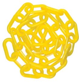 Mr. Chain Plastic Yellow Chain, 2" x 50'
