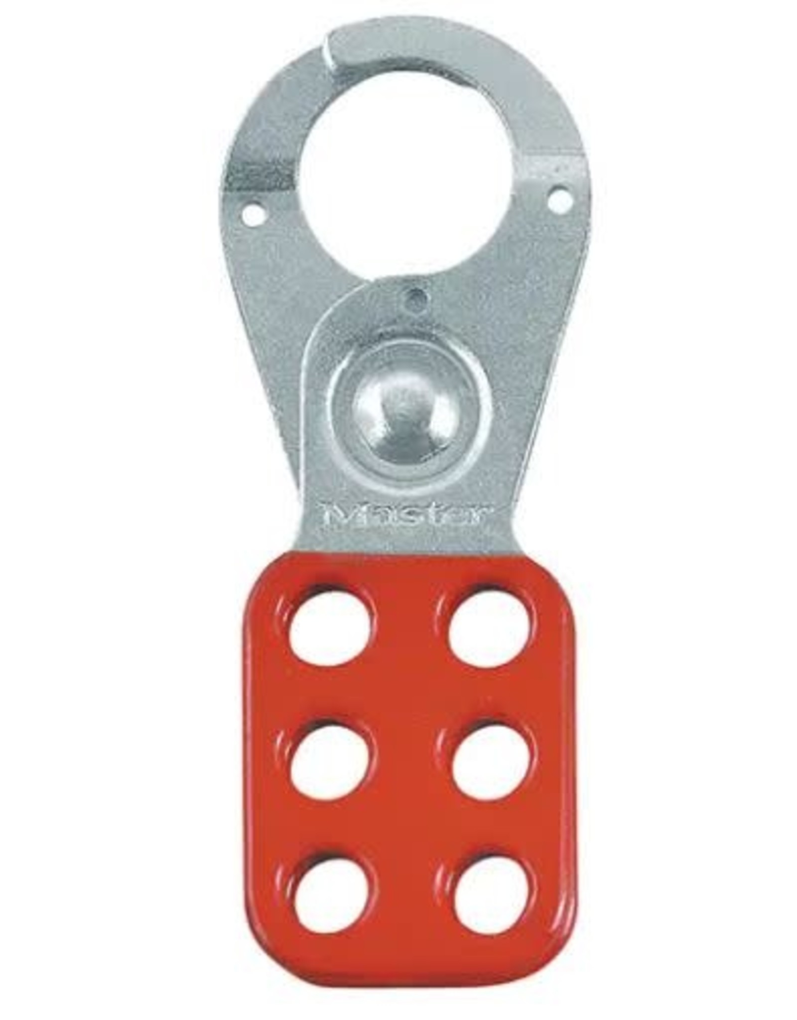 Master Lock, Safety Lockout Hasp, 1" Jaw, 6 Hole