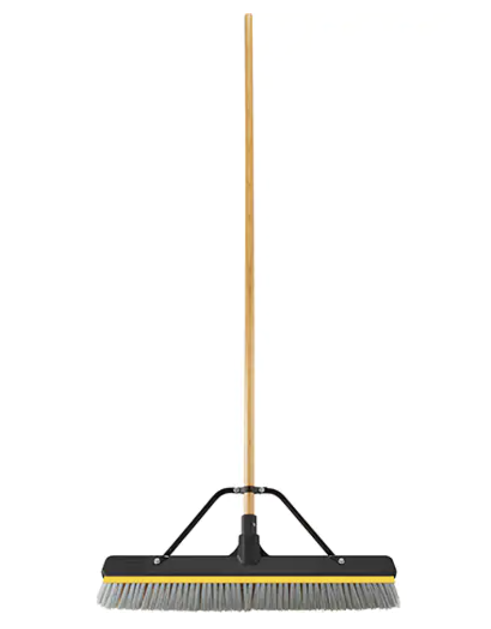 Rubbermaid Rubbermaid Multi-Surface Push Broom w/Steel Brace, Medium