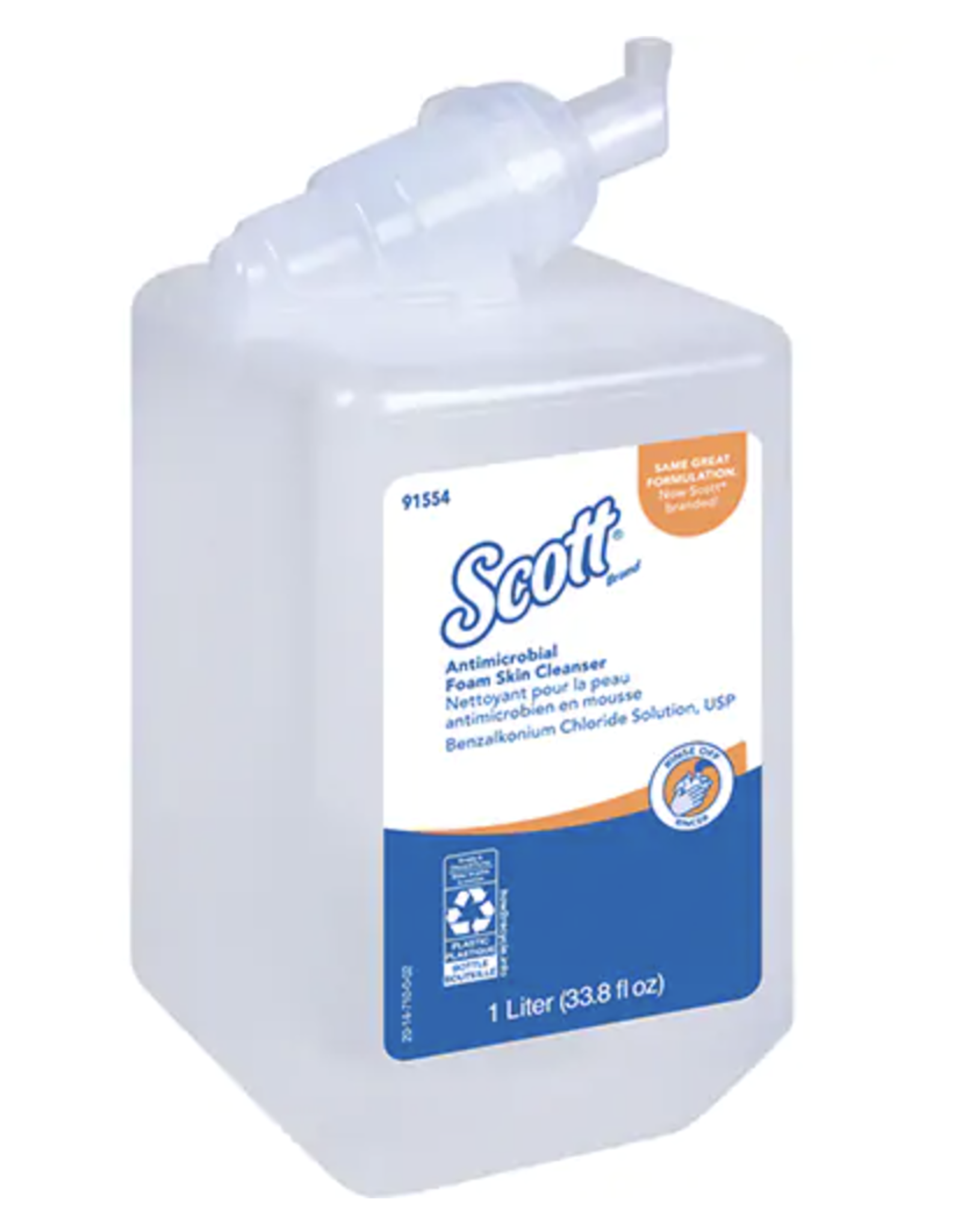 Kimcare Scott/Kimcare Luxury Foam Soap, Frag/Dye Free 1L