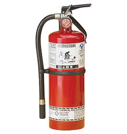 Strike First 5 lb Steel Dry Chemical ABC Fire Extinguisher