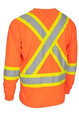 Forcefield Forcefield High Vis Long Sleeve T's - Crew Neck