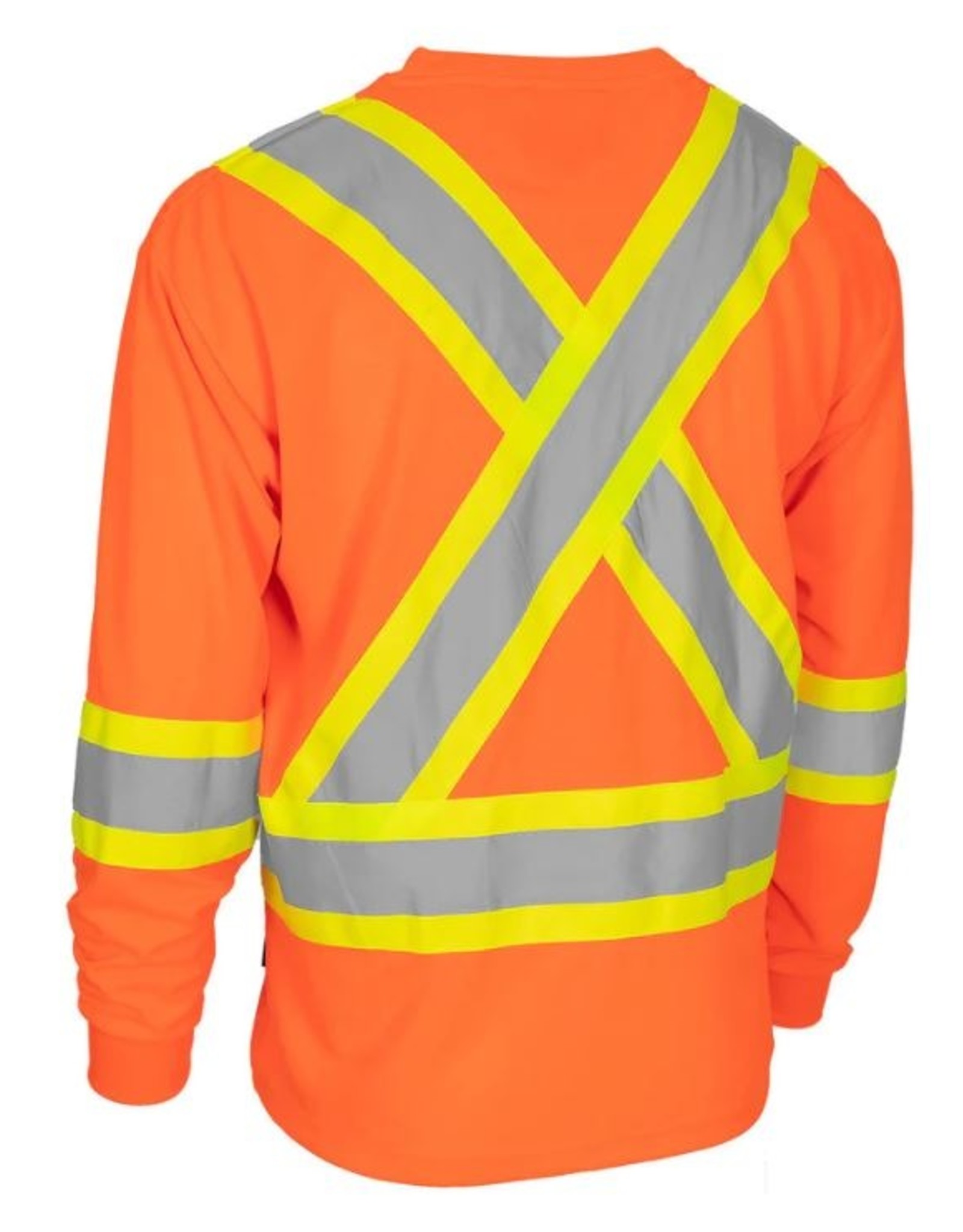 Forcefield Forcefield High Vis Long Sleeve T's - Crew Neck