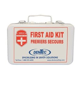 Dentec Personal CSA Type 1 First Aid Kit, Metal Case