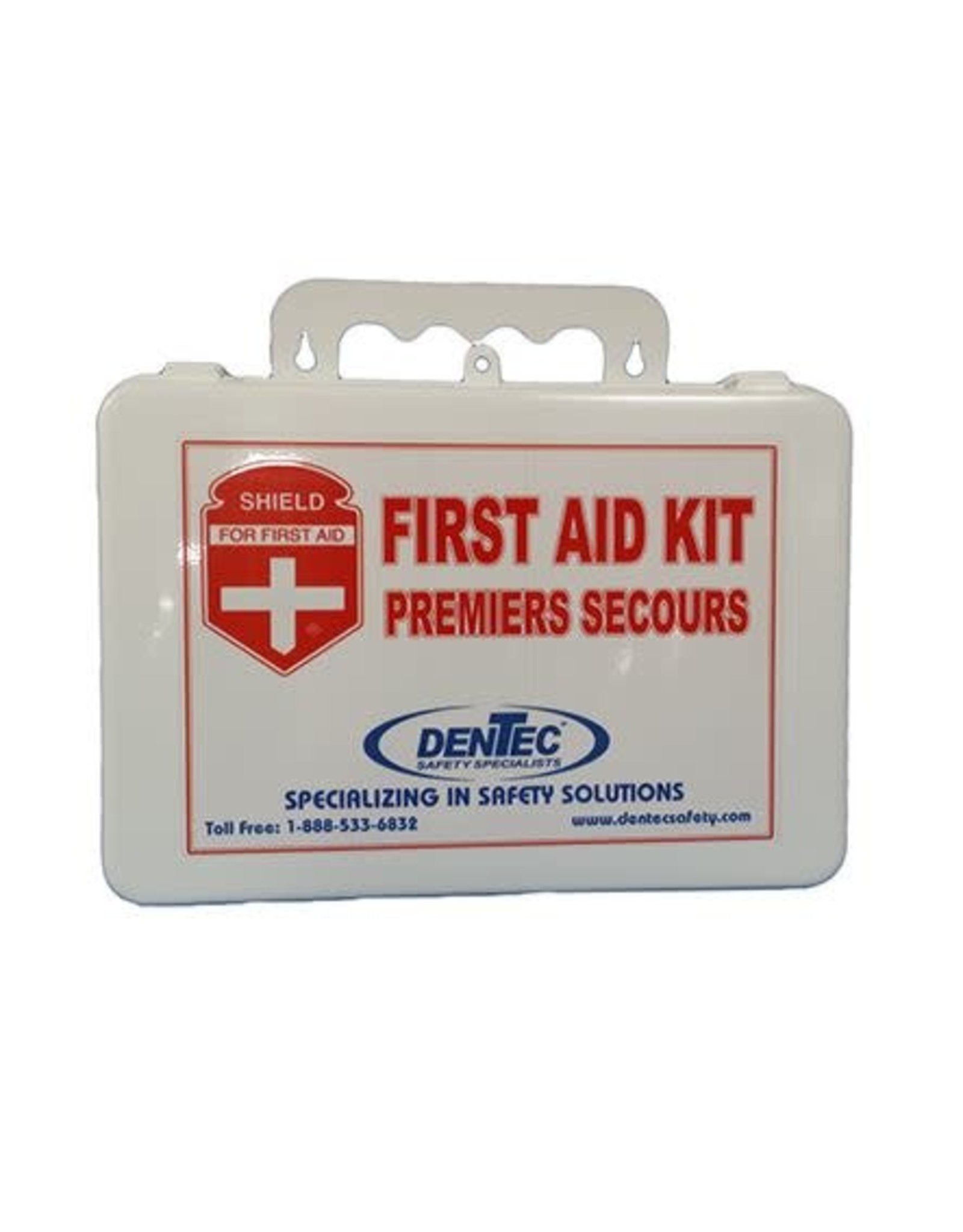 Dentec 51-100 Basic CSA Type 2 First Aid Kit, Plastic Case