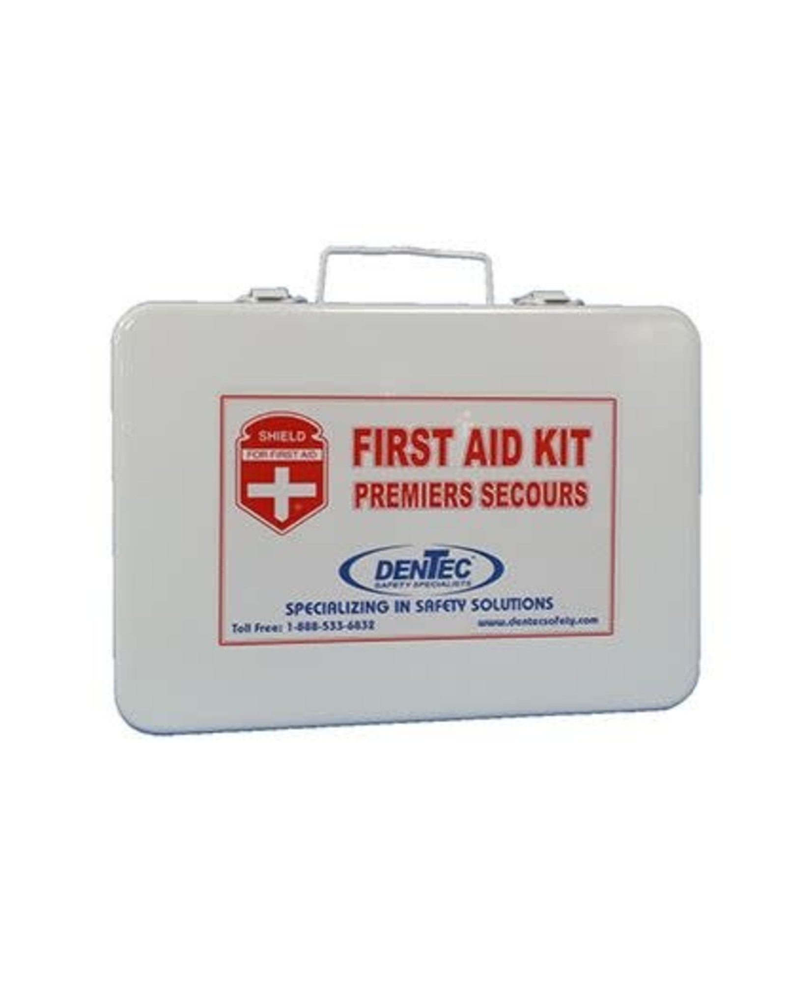 Dentec 2-25 Intermediate CSA Type 3 First Aid Kit, Metal Case