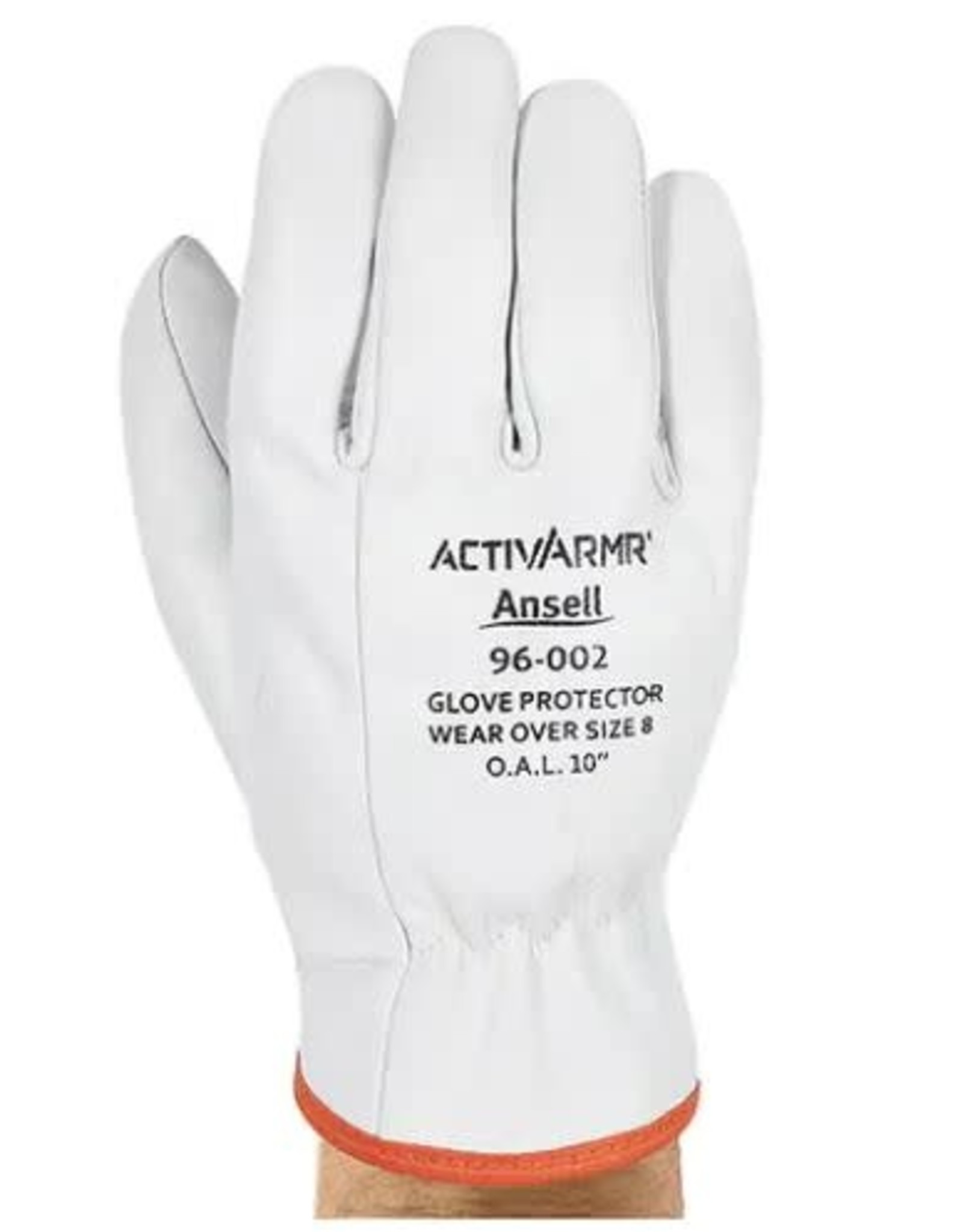 Ansell ActivArmr 96-002 Low Voltage (0/00) Leather Protector Gloves