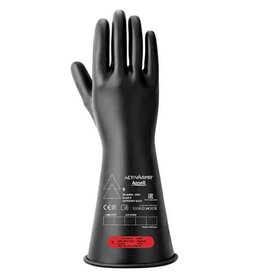 Ansell Activarmr Rubber Insulated Glove, Class 0, 11"