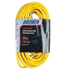Aurora HD Extension Cord, 12/3, 50'