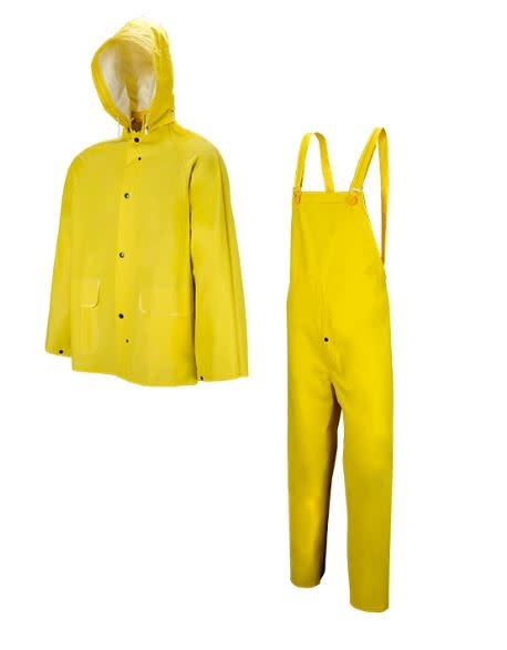 Ground Force Yellow PVC Rain Suit - Southwest Safety & Supply