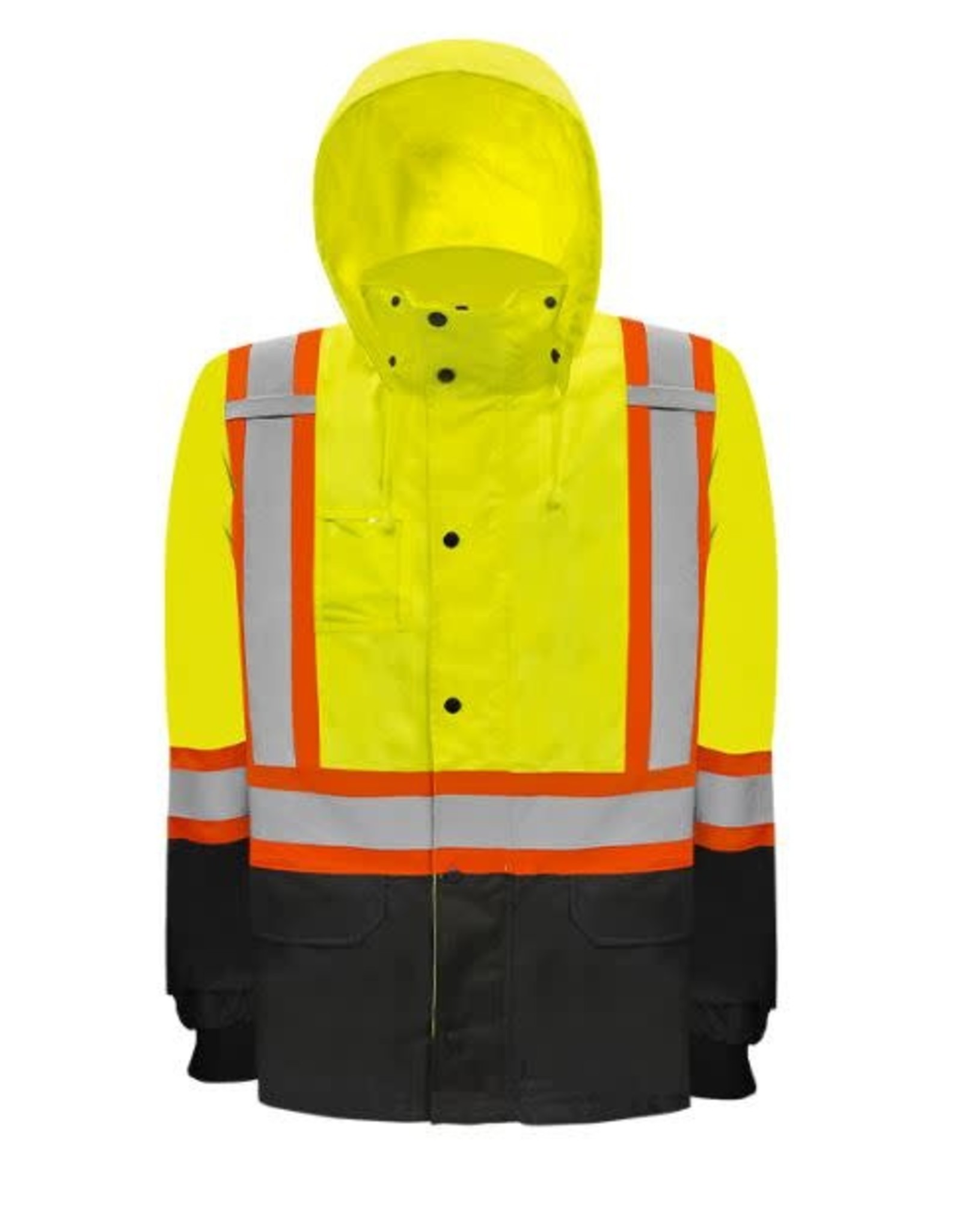 Ground Force High Vis Rain Jacket - Southwest Safety & Supply