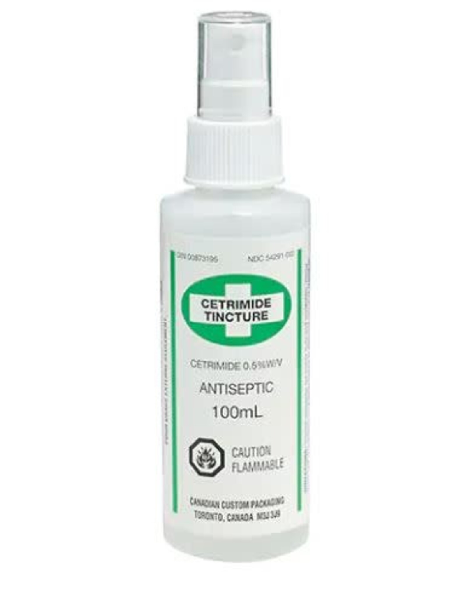 Cetrimide Topical Treatment Spray, Antiseptic, 100ml