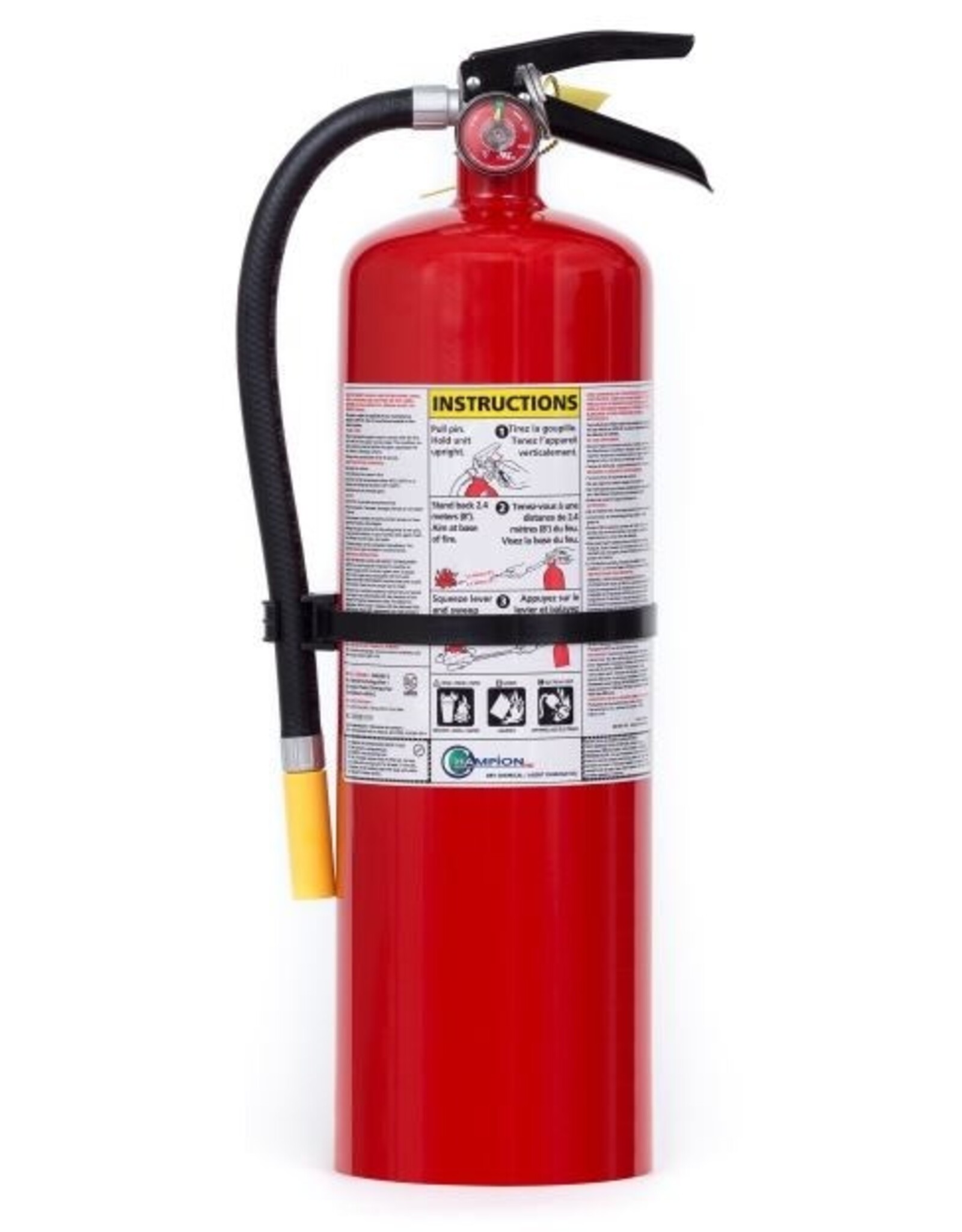 Champion ABC Fire Extinguisher w/Bracket, 10 lb