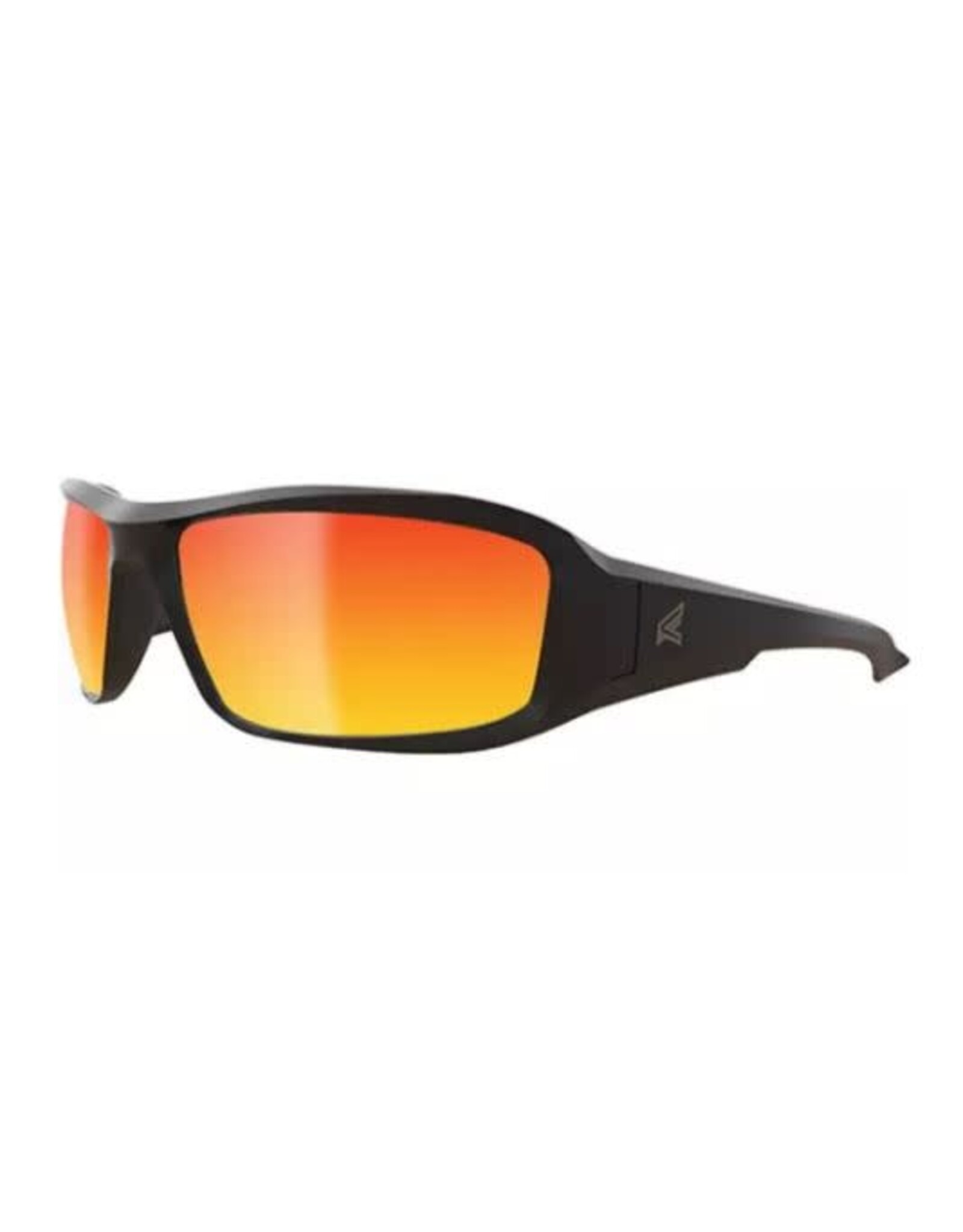 Edge Brazeau Polarized Safety Sunglasses, Polarized, Red Mirror