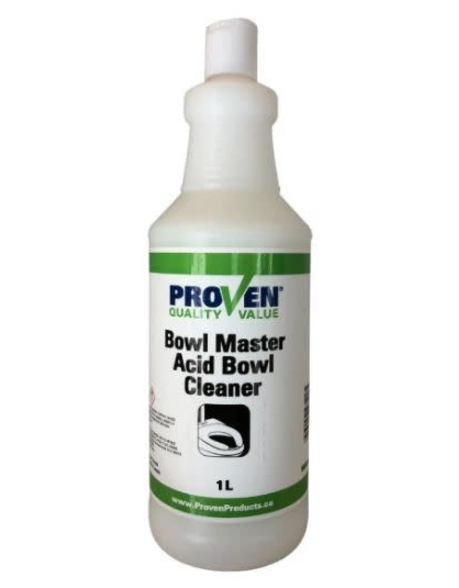 Proven Bowlmaster Acid Bowl Cleaner (23%) - 12 x 1L