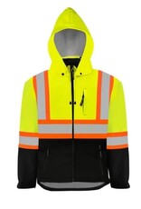 Ground Force High Vis Soft Shell Jacket