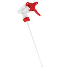 8" Red Spray Trigger