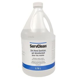 ServClean Hand Sanitizer, 70%, 3.78L ServClean Hand Sanitizer, 70%, 3.78L