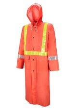 Tornado 601 Long Traffic Rain Coat, Orange