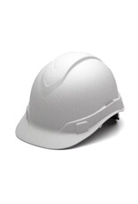 Pyramex Ridgeline Hydrodipped Hard Hat, Front Brim