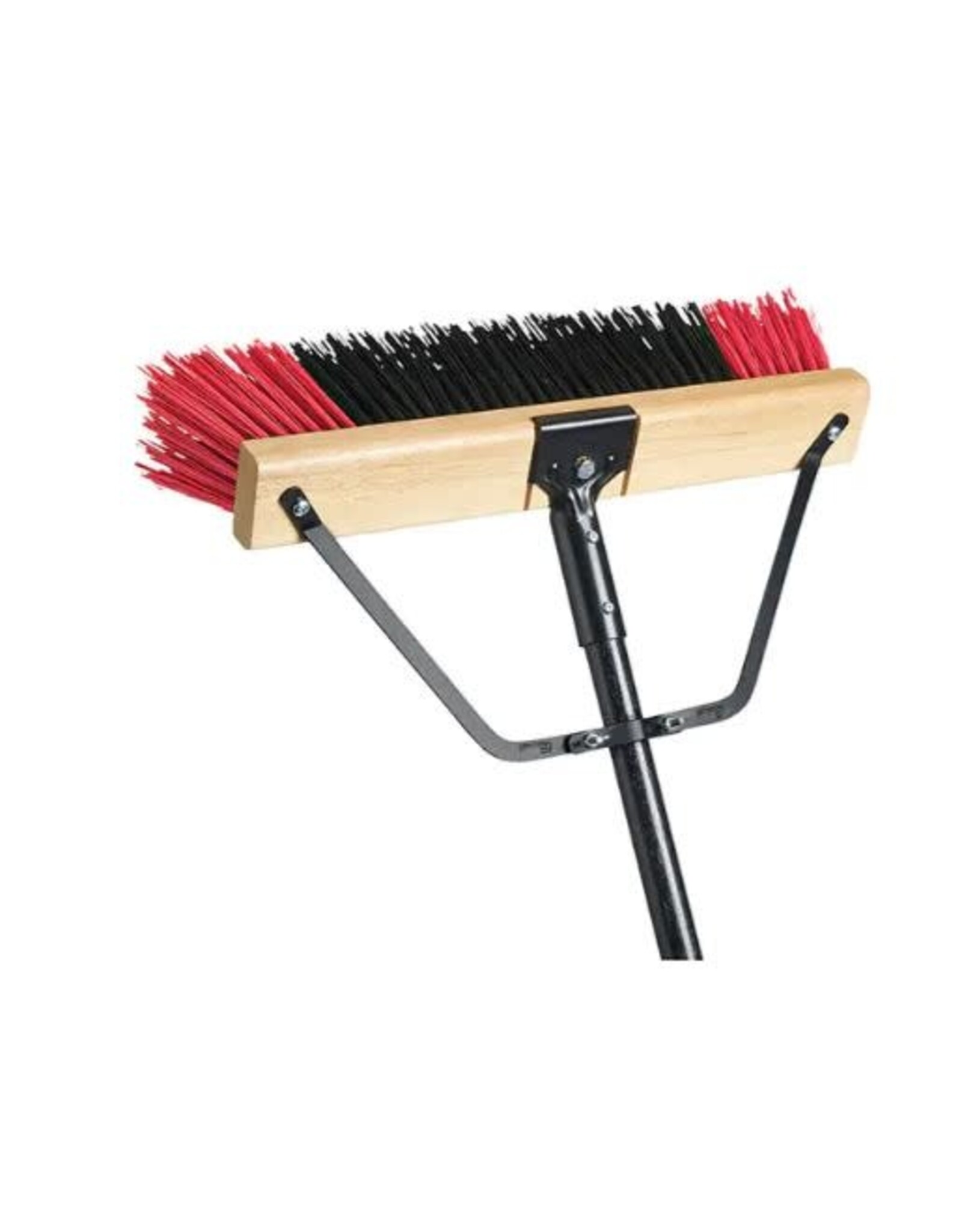 M2 Pro Ryno Push Broom, Stiff, 24" w/Brace