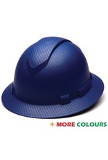 Pyramex Ridgeline Hydrodipped Hard Hat, Full Brim