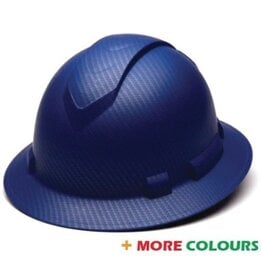 Pyramex Ridgeline Hydrodipped Hard Hat, Full Brim
