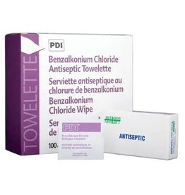 Benzalkonium Chloride Antiseptic Wipes, 12/Pk