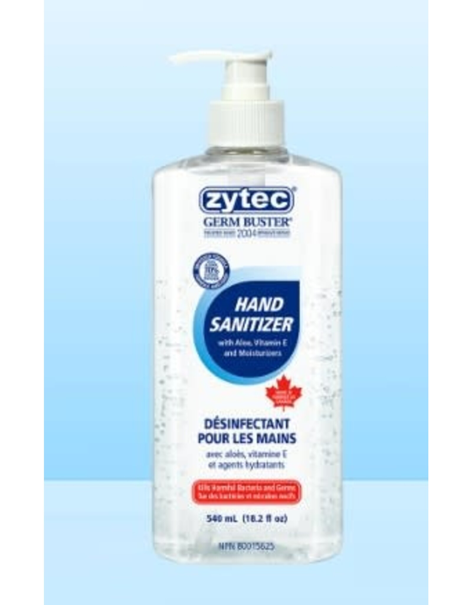 Zytec Gel Hand Sanitizer PRO 70%, 500ml