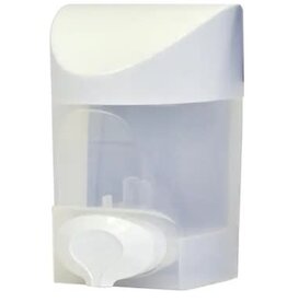 Dustbane Bulk Lotion Soap/Gel Sanitizer Dispenser, White