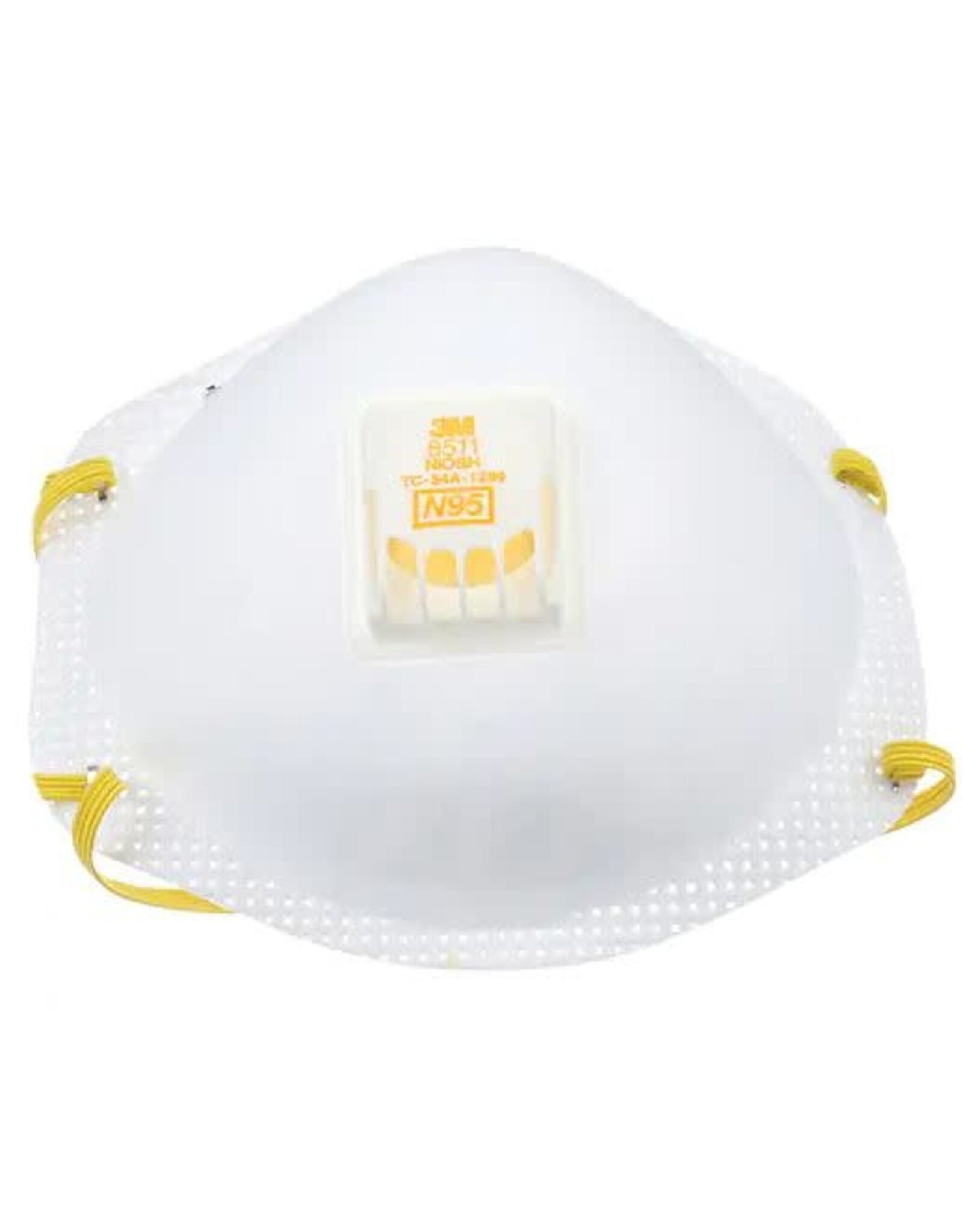 3M 8511 N95 Particulate Respirators (10)