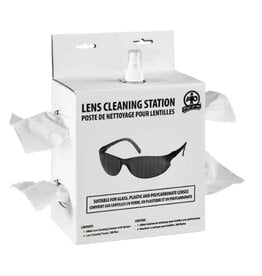 PIO Disposable Cardboard Lens Cleaning Station